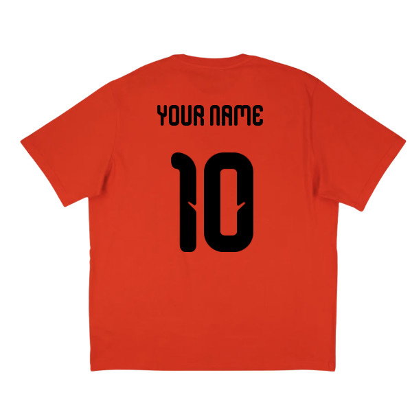 2026-2027 Belgium DNA Graphic Tee (Red) (Your Name)-SoccerKits Hub | Buy Soccer Jerseys Online